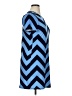 MICHAEL Michael Kors Chevron-herringbone Blue Casual Dress Size XL - photo 4