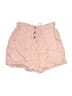 New Look 100% Rayon Pink Shorts Size L - photo 1
