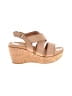 Kork-Ease 100% Leather Tan Wedges Size 8 - photo 1