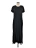 Splendid Solid Black Casual Dress Size M - photo 1