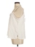 Ann Taylor LOFT 100% Polyester Ivory Sleeveless Blouse Size M - photo 5