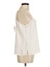 Ann Taylor LOFT 100% Polyester Ivory Sleeveless Blouse Size M - photo 4