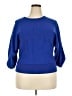 Tahari Blue 3/4 Sleeve Top Size XXL - photo 1