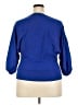 Tahari Blue 3/4 Sleeve Top Size XXL - photo 2