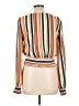 Forever 21 100% Polyester Orange Long Sleeve Blouse Size L - photo 2