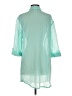 Dotti Teal 3/4 Sleeve Blouse Size S - photo 2