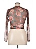 Olivaceous Burgundy 3/4 Sleeve Blouse Size L - photo 2