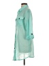 Dotti Teal 3/4 Sleeve Blouse Size S - photo 5