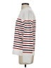 Uniqlo 100% Cotton Stripes White Pullover Sweater Size S - photo 5