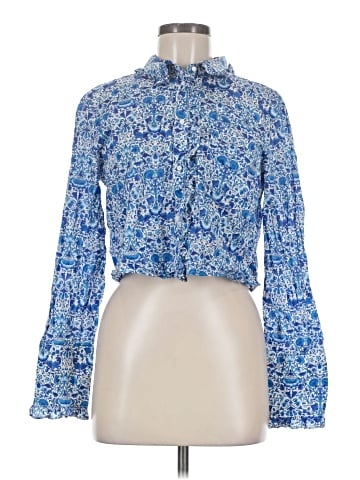 Liberty Art Fabrics for J.Crew Long Sleeve Blouse (view 1)