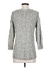 Quinn Tweed Silver Pullover Sweater Size S - photo 2