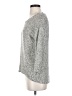Quinn Tweed Silver Pullover Sweater Size S - photo 5