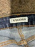 Vigoss Solid Blue Jeans Size 14 - photo 4
