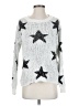 Altar'd State Stars Silver Pullover Sweater Size XS - photo 1