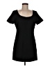 Zara Solid Black Casual Dress Size M - photo 1