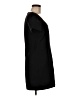 Zara Solid Black Casual Dress Size M - photo 4