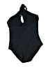 Apt. 9 Solid Black One Piece Swimsuit Size XL - photo 2