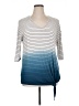 Angels Blue 3/4 Sleeve Top Size XL - photo 1