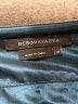 BCBGMAXAZRIA 100% Silk Metallic Blue Cocktail Dress Size 0 - photo 3
