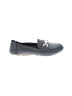 London Fog 100% Leather Gray Flats Size 8 1/2 - photo 1