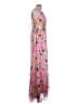 Mac Duggal 100% Polyester Floral Pink Casual Dress Size 12 - photo 4