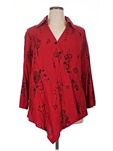 Soft Surroundings 3/4 Sleeve Blouse (view 1)
