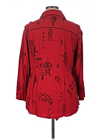 Soft Surroundings 3/4 Sleeve Blouse (view 2)