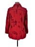 Soft Surroundings 100% Rayon Red 3/4 Sleeve Blouse Size 1X - photo 2