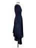 BCBGMAXAZRIA 100% Polyester Blue Casual Dress Size 0 - photo 4