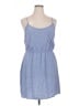 Old Navy Checkered-gingham Blue Casual Dress Size XL - photo 1