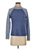 Central Park West Color Block Blue Pullover Sweater Size S - photo 1
