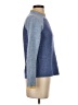 Central Park West Color Block Blue Pullover Sweater Size S - photo 4