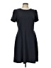 Ann Taylor LOFT Solid Gray Casual Dress Size 10 - photo 1