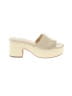 Jessica Simpson Gold Ivory Heels Size 9 - photo 1