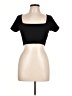 Babaton Black Short Sleeve Top Size L - photo 1
