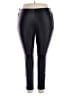 Lane Bryant Black Faux Leather Pants Size 22 - 24 Plus - photo 1