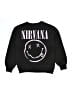 Zara Graphic Black Gray Sweatshirt Size 8 - 9 - photo 1