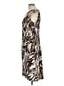 Connected Apparel Animal Print Brown Cocktail Dress Size 12 - photo 5