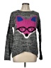 Rewind 100% Acrylic Gray Pullover Sweater Size L - photo 1