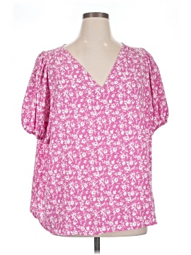 Lc Lauren Conrad Short Sleeve Blouse