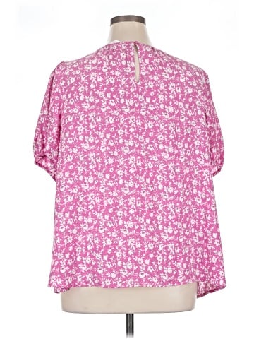LC Lauren Conrad Short Sleeve Blouse (view 2)