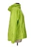 L.L.Bean 100% Nylon Solid Green Raincoat Size L - photo 4
