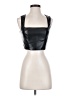 7 For All Mankind 100% Polyurethane Black Sleeveless Top Size XS - photo 1