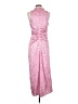 Parker 100% Polyester Polka Dots Pink Casual Dress Size 4 - photo 2