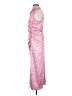 Parker 100% Polyester Polka Dots Pink Casual Dress Size 4 - photo 5