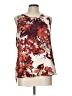 Van Heusen 100% Polyester Burgundy Sleeveless Blouse Size L - photo 1