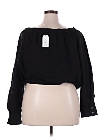 Time and Tru 3/4 Sleeve Blouse (view 2)