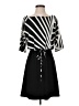 Haani Stripes Black Casual Dress Size S - photo 1