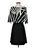 Haani Stripes Black Casual Dress Size S - photo 2