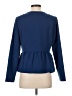Eden Court Blue Long Sleeve Blouse Size S - photo 2